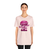 Barbenheimer Pink Iconic Doll Nuke Explosion Tee - I am Become Death Destroyer of Worlds