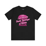 Barbenheimer Pink Iconic Doll Nuke Explosion Tee