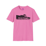 Never Forget What They Took From You Madison Square Mall Unisex T-Shirt - Huntsville