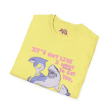 Tsundere Sharks - It's Not Like I WANT to Eat You...B-b-baka!  Unisex Tee