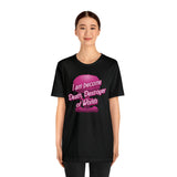 Barbenheimer Pink Iconic Doll Nuke Explosion Tee - I am Become Death Destroyer of Worlds