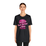 Barbenheimer Pink Iconic Doll Nuke Explosion Tee - I am Become Death Destroyer of Worlds