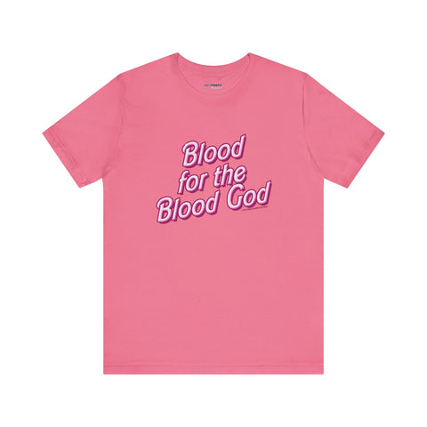 Blood for the Blood God Pink Iconic Doll Tee