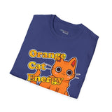 Orange Cat Energy - Unisex T-Shirt
