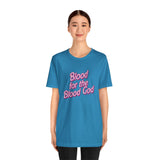 Blood for the Blood God Pink Iconic Doll Tee