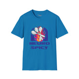 Neuro Spicy Celebrating Neurodiversity Unisex Tee - Taco Parody Shirt