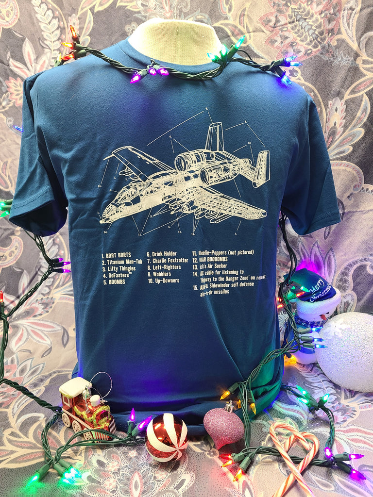 A-10 Warthog Schematic Meme Unisex T-Shirt