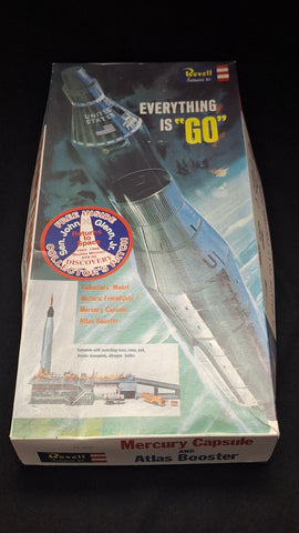 Mercury Capsule & Atlas Booster (1998 In Honor of Sen. John. H. Glenn, Jr. edition by Revell)