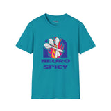 Neuro Spicy Celebrating Neurodiversity Unisex Tee - Taco Parody Shirt