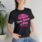 Barbenheimer Pink Iconic Doll Nuke Explosion Tee - I am Become Death Destroyer of Worlds