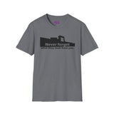 Never Forget What They Took From You Madison Square Mall Unisex T-Shirt - Huntsville