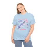 Tsundere Sharks Plus Size Unisex Tee - It's Not Like I WANT to Eat You...B-b-baka!