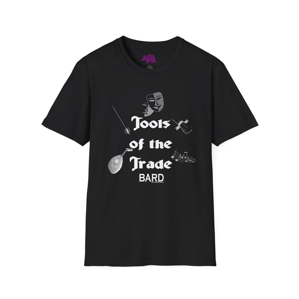 White Only - Tools of the Trade - Bard - Unisex T-Shirt