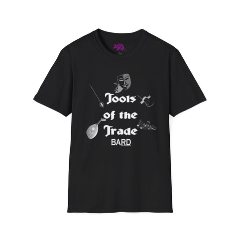 White Only - Tools of the Trade - Bard - Unisex T-Shirt