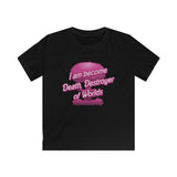 KIDS Barbenheimer Iconic Doll Nuke Explosion Tee - I am Become Death Destroyer of Worlds