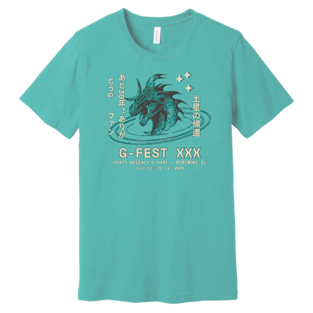 GFest 30th Anniversary Official T-Shirt - Dusty Blue