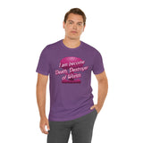 Barbenheimer Pink Iconic Doll Nuke Explosion Tee - I am Become Death Destroyer of Worlds