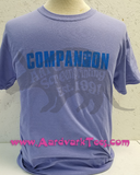 Companion - Whovian - Fans of The Doctor Handprinted Tee - Aardvark Tees - Tees that Please