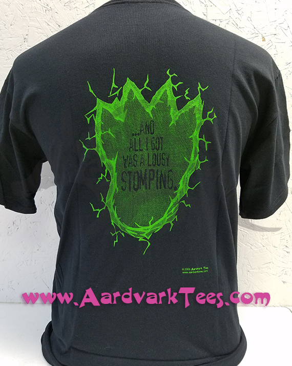 Kaiju Leveled My City...and All I Got Was A Lousy Stomping! - Aardvark Tees - Tees that Please