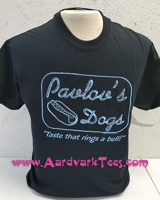 Science Humor Tee - Pavlov's Dogs - Aardvark Tees - Tees that Please