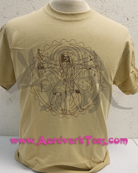VitWhovian Man - Leonardo da Vinci - Vitruvian Man - All the Doctors - Aardvark Tees - Tees that Please