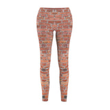 Casual Leggings - Brick Print - Aardvark Tees - Tees that Please