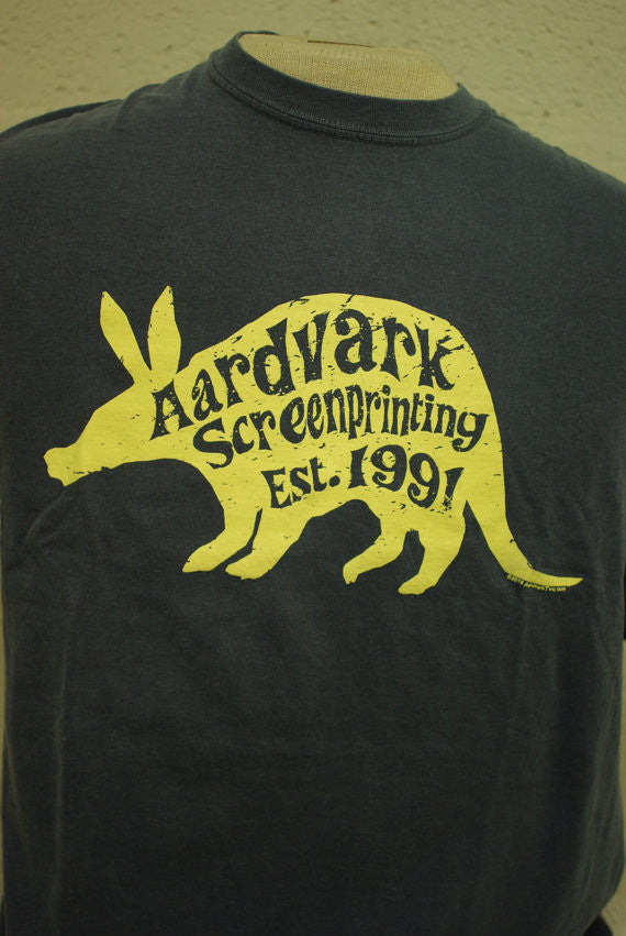 Aardvark Screenprinting Official T-shirt (25th Anniversary!) - Aardvark Tees - Tees that Please